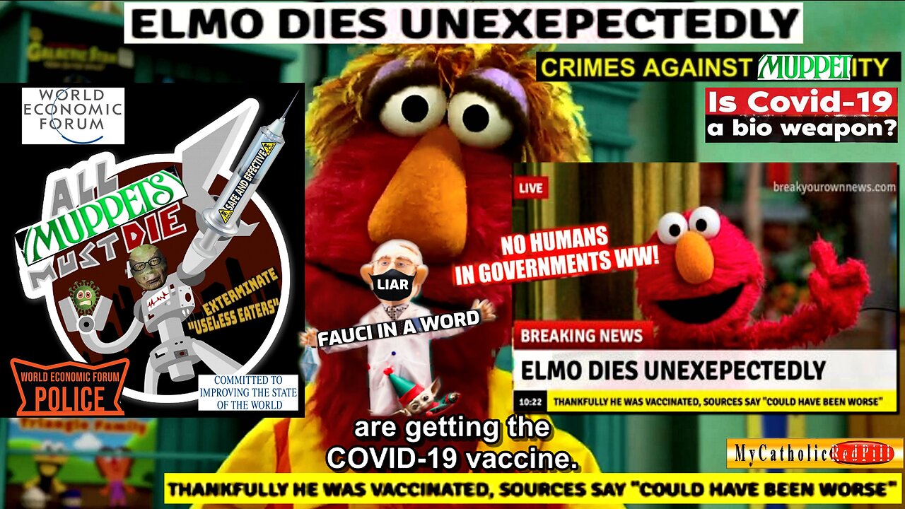 ELMO DIES UNEXPECTEDLY - Autopsy reveals nothing! (related info and links in description)