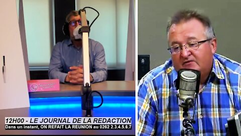 Bruno Bourgeon interpelle Xavier Deparis ARS-INVS sur RTL-Réunion