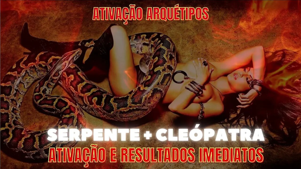 Arquétipo Serpente com Cleópatra - Unissex