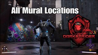 Gotham Knights- All Mural Locations