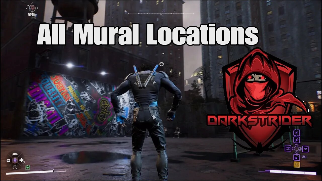 Gotham Knights- All Mural Locations