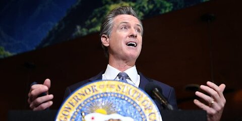 Military Arrests Bedridden Gavin Newsom