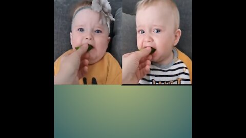 Cute baby and funny baby