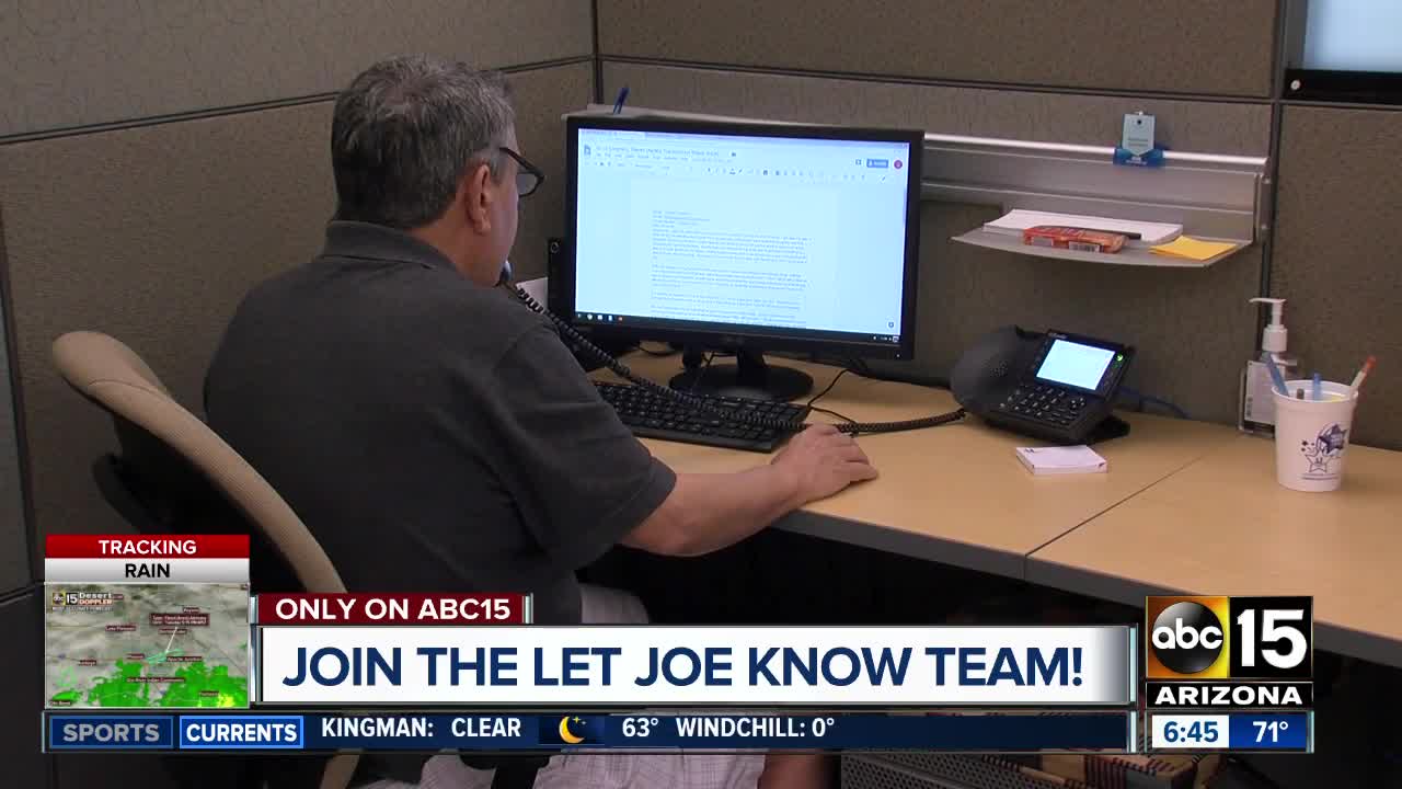 Join the Let Joe Know team