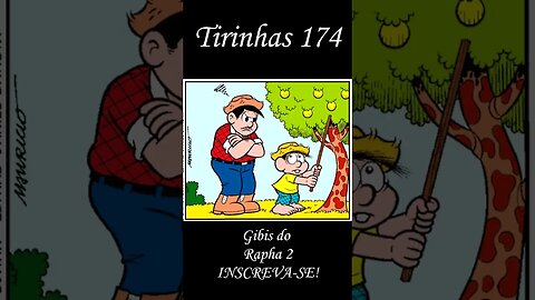 Tirinhas da Turma da Mônica nº 174 | Gibis do Rapha 2