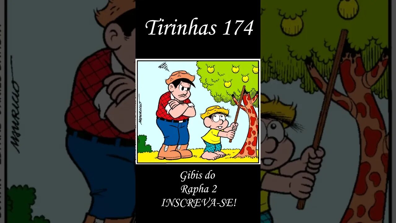 Tirinhas da Turma da Mônica nº 174 | Gibis do Rapha 2