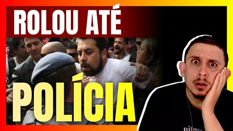 QUEBRA PAU entre apoiadores do MBL e GUILHERME BOULOS vira até caso de polícia