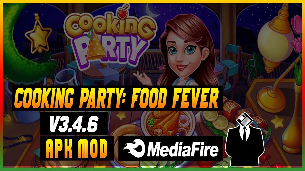 Cooking Party: Food Fever v3.4.6 Apk Mod [Dinheiro Infinito] - ATUALIZADO