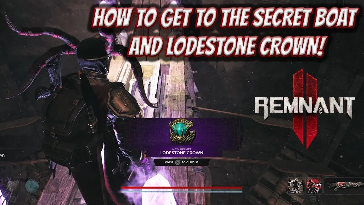 How To Get To The Secret Boat and Lodestone Crown in The Lament - Remnant 2