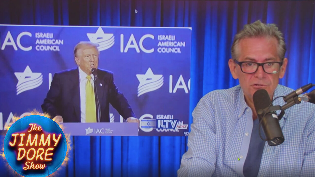 Donald Trump talks about his allegiance to his Zionist donors▮The Jimmy Dore Show