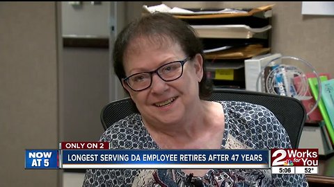 Longest Tulsa County DA employee retires after 47 years