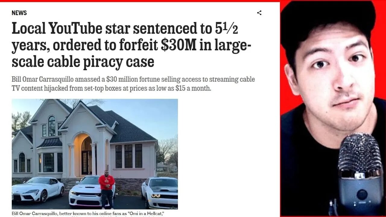 YOUTUBE STAR OMI IN A HELLCAT FINED $30,000,000