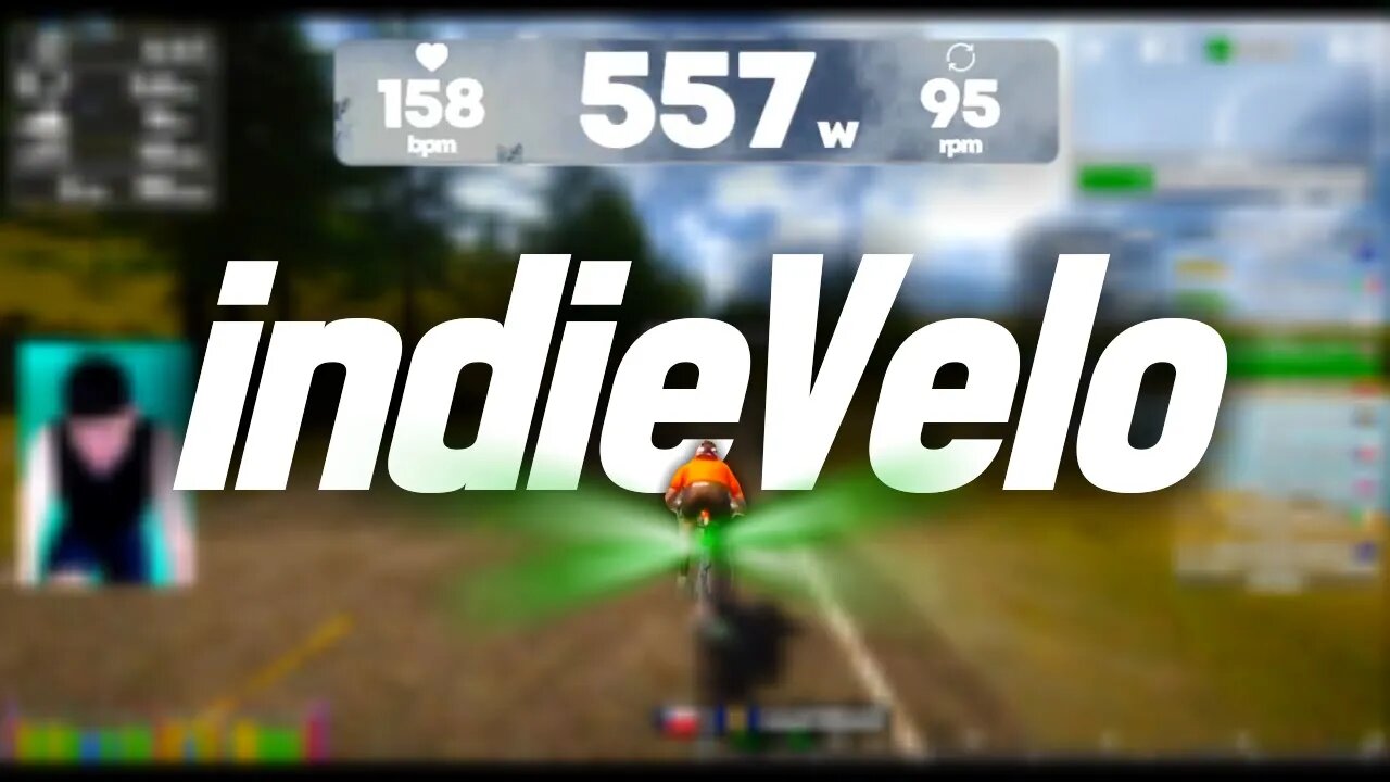 IndieVelo: My First Indoor Cycling Race on this App