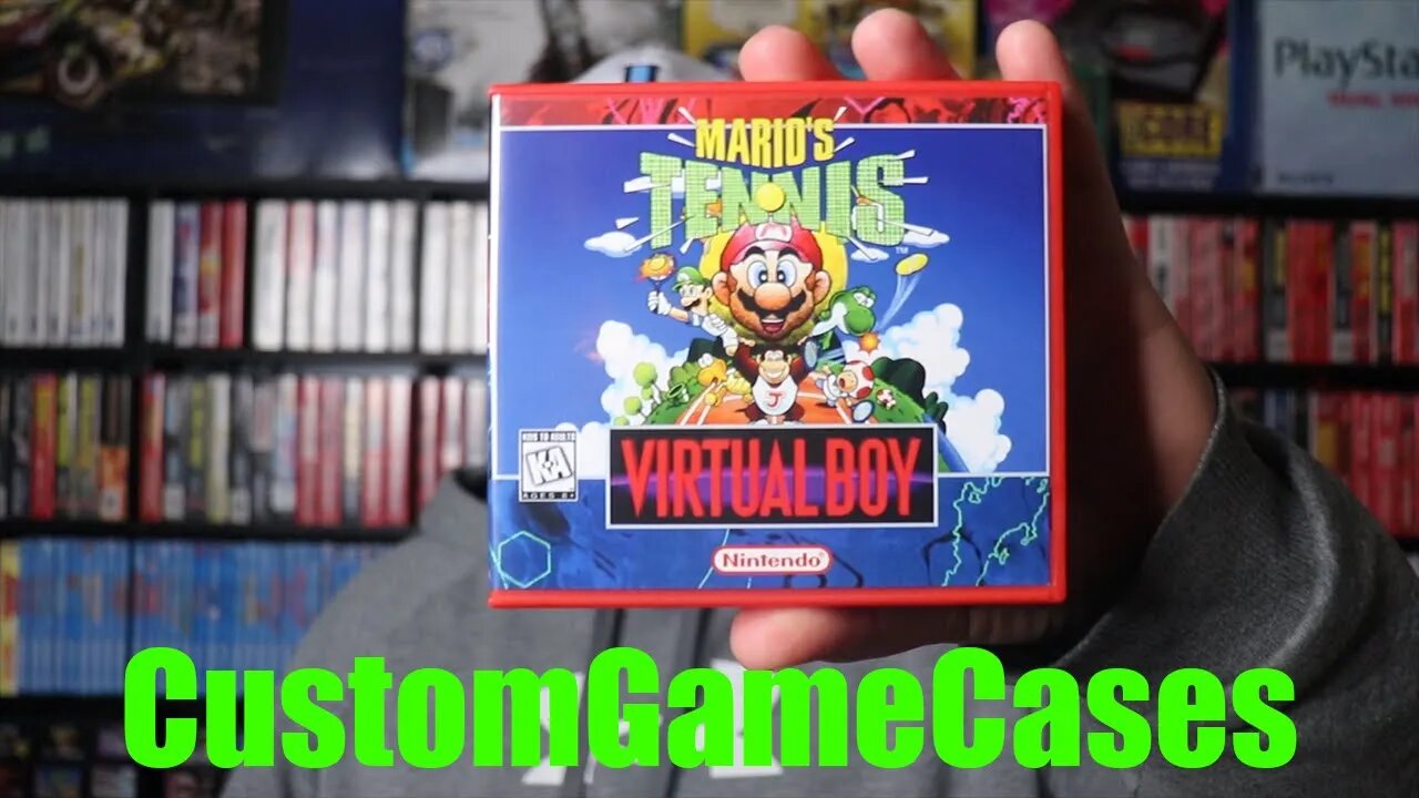 CustomGameCases Virtual Boy Cart Cases