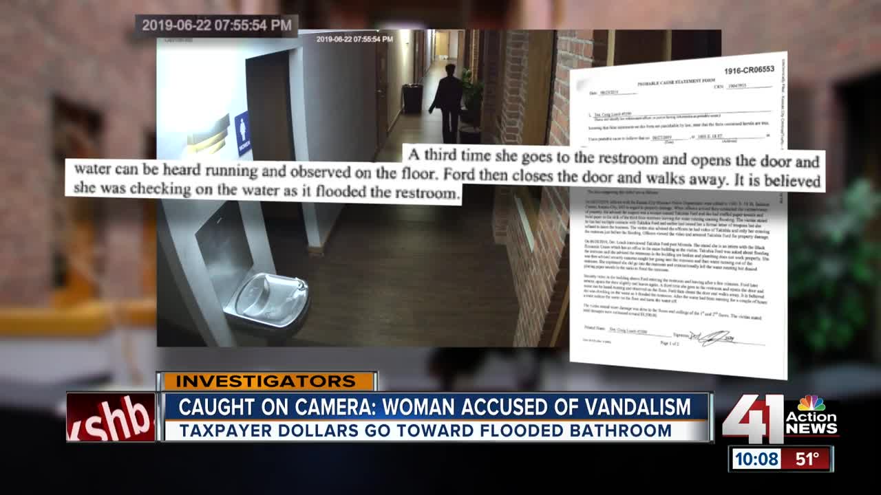 Black Economic Union employee accused of vandalizing Lincoln Building