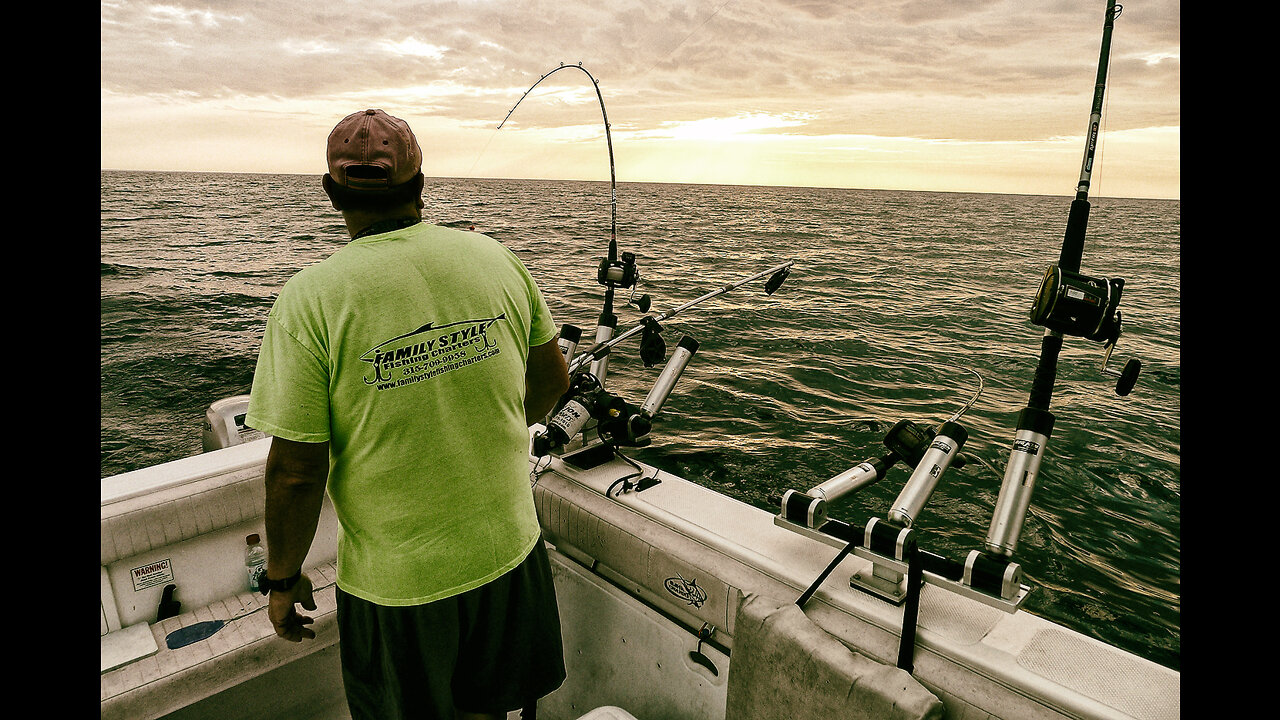 Fishing on Lake Ontario With Phil & Lizzy