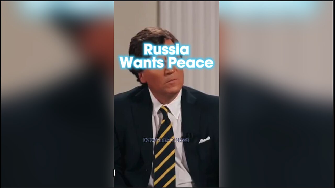 Tucker Carlson: Putin Was Ready To Make Peace With Ukraine Until The UK Stopped It - 2/8/24