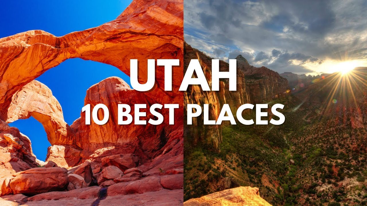 10 Best Places to Visit in Utah - Travel Video