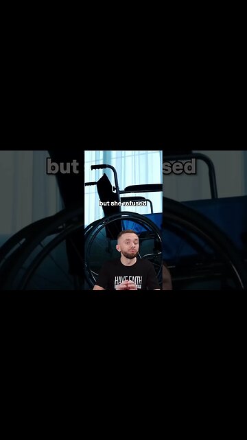 God heals the paralyzed, there is nothing to big for Him! 🙌