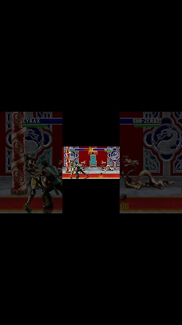 MORTAL KOMBAT TRILOGY REMASTERED [M.U.G.E.N]. cyrex vs sub-zero #shorts
