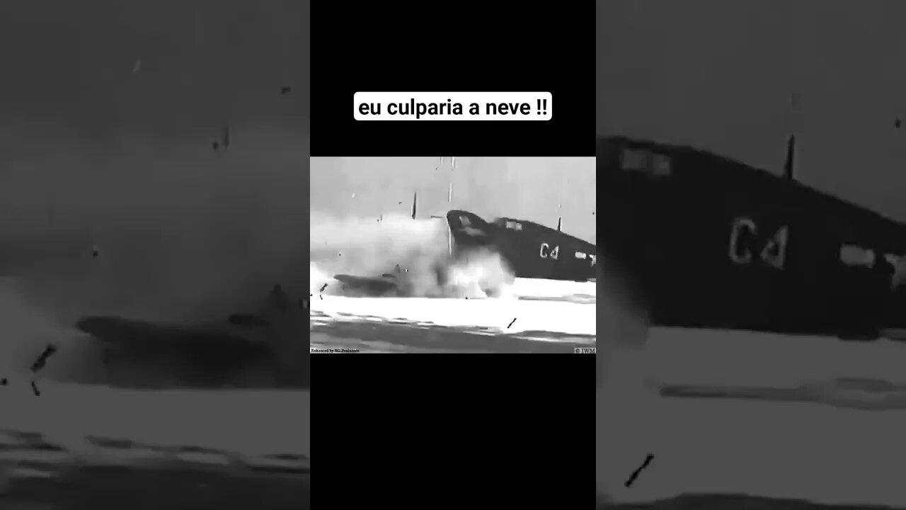 eu culparia a neve #war #guerra #ww2