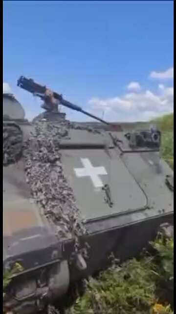 M113 and destroyed troops in the area of ​​the Veremevsky salient