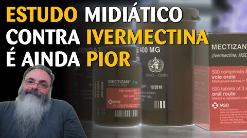 Estudo divulgado pela record sobre ivermectina contém erros absurdos