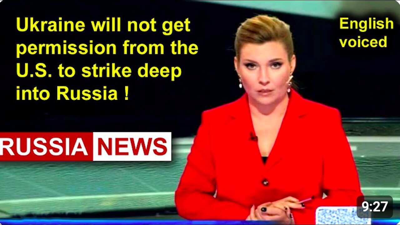 Ukraine will not receive permission from the US to launch rocket strikes deep into Russia!