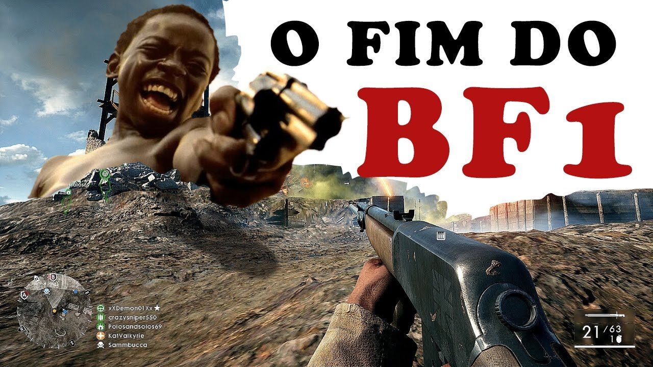 Fui obrigado a jogar Battlefield 1 e quebrei tudo