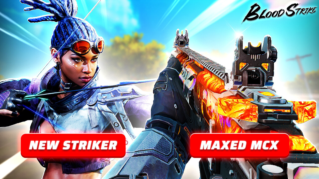 NEW MAXED MCX & NEW STRIKER is INSANE in BLOOD STRIKE!