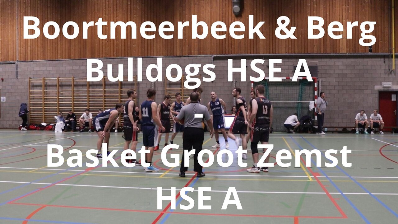 Boortmeerbeek & Berg Bulldogs HSE A - Basket Groot Zemst HSE A - 25 november 23