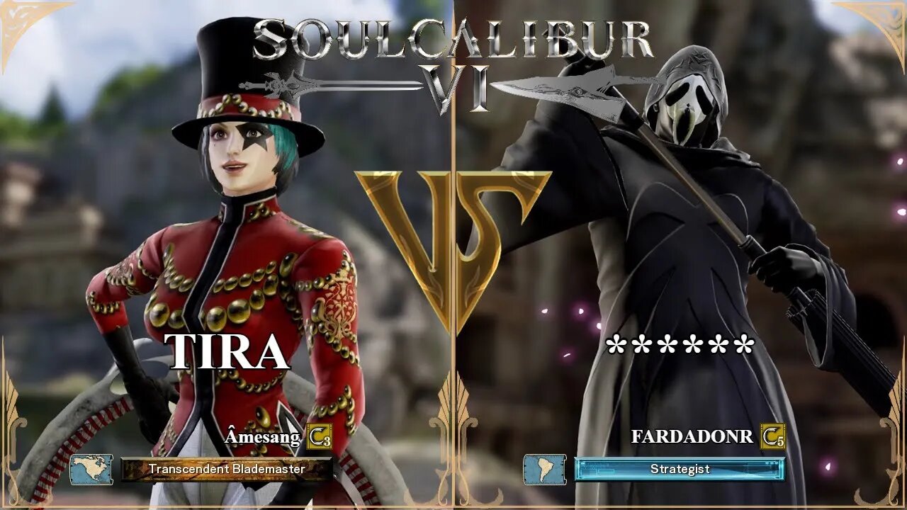 SoulCalibur VI — Amesang (Tira) VS FARDADONR (******) | Xbox Series X Ranked