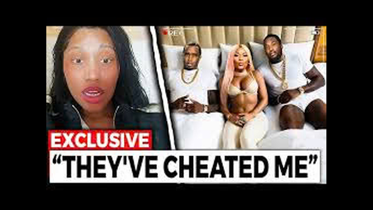 Nicki minaj L3aked Video Tape Of Meek Mill And Diddy Forcefully Having S*X With Her