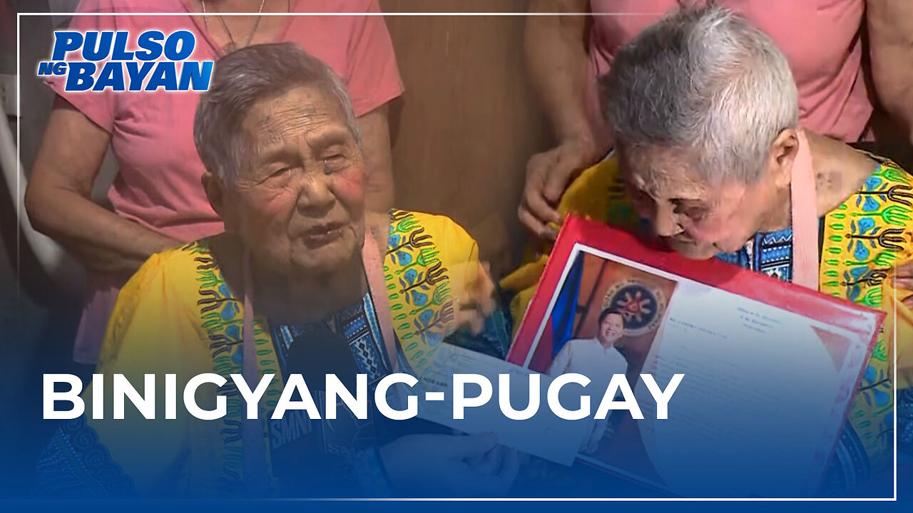 100 anyos na lola, kinilala at binigyang-pugay ng Pasay City LGU