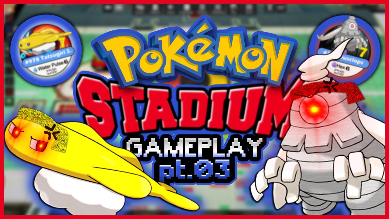 Pokémon Master Trainer RPG - Blue Round!!! (STADIUM Gameplay) [Pt.III]