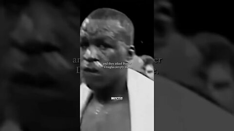 Your why has to be greater than the knockdown #busterdouglas #miketyson