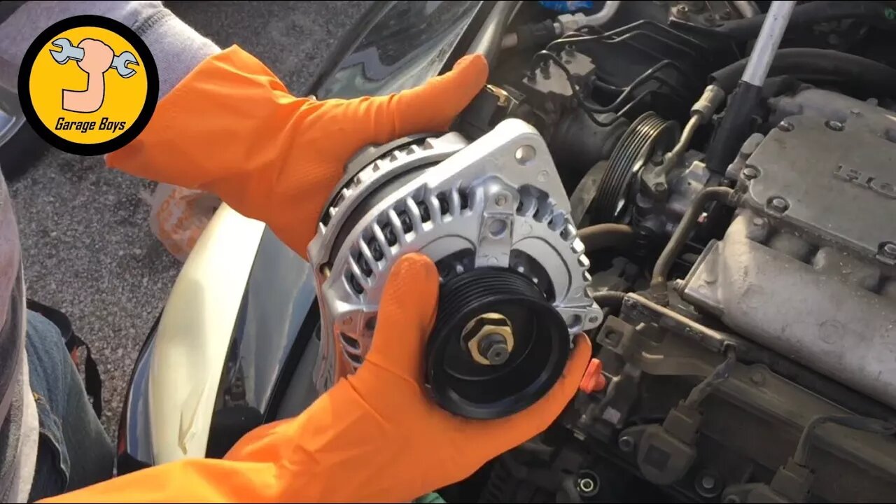 How To Remove Alternator On 2003-2007 Honda Accord V6