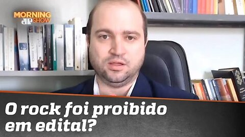 O rock foi proibido em edital anunciado pela Funarte?