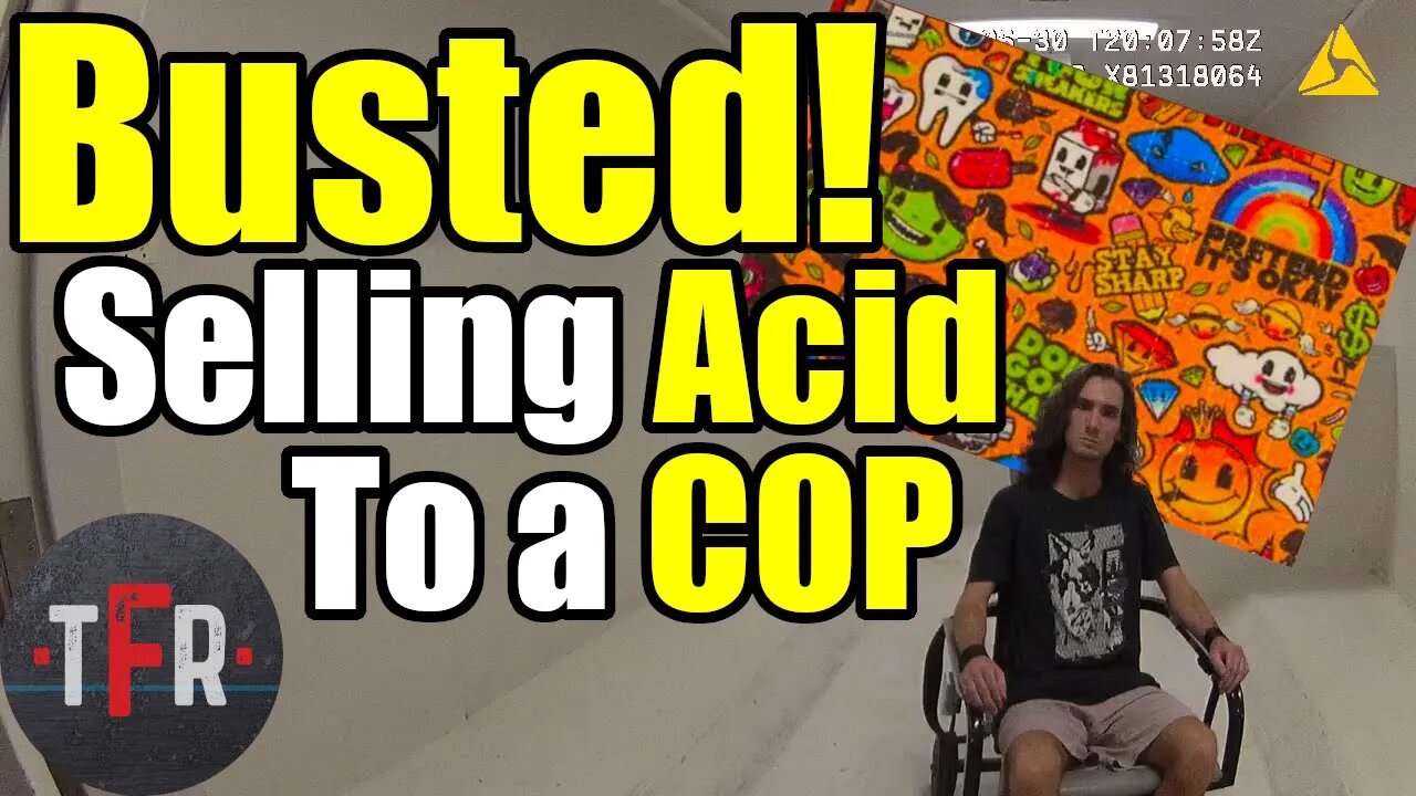 Man selling acid online agrees to meet cop, then flees when he realizes his mistake