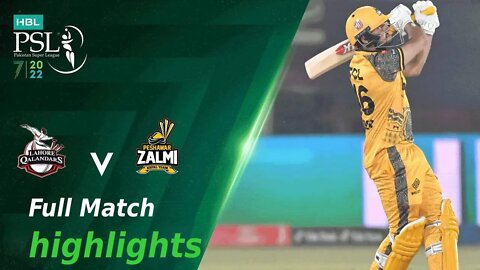 Full highlights Lahore Qalandar vs Peshawar Zalmi | Today match.