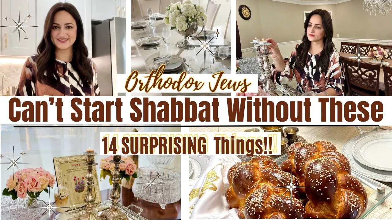 😲Orthodox Jews Can’t Start Shabbat Without these 14 Surprising Things