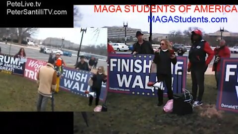 2/23/2019 We Will Fund The Wall Protest Washington D.C. w/ Marjorie Taylor Greene