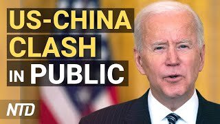 US, Chinese Diplomats Clash in 1st Meeting Under Biden; Putin Challenges Biden to Live Debate | NTD