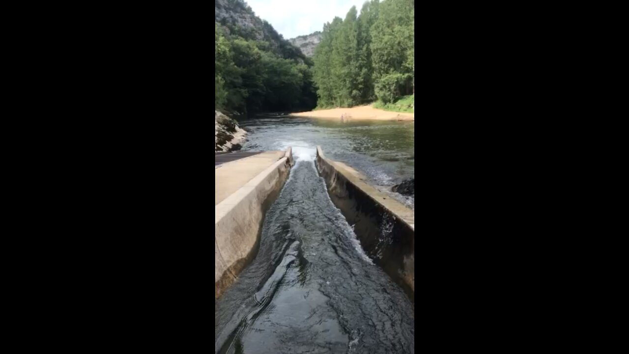 Water Slide near our Tiny ZHouse