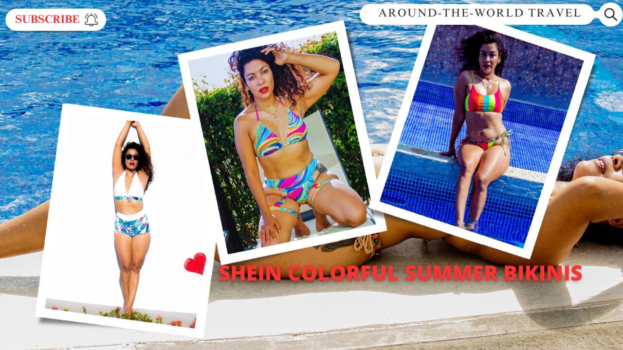 | Amazing Shein Colorful Bikinis for all your summer travels | Fashionable and affordable |