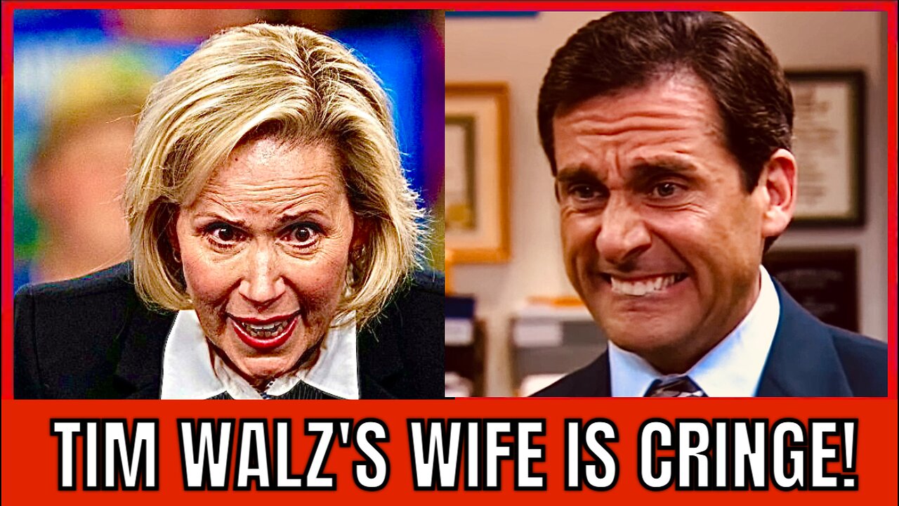 AWKWARD! Gwen Walz was CRAZY CRINGE over the weekend!