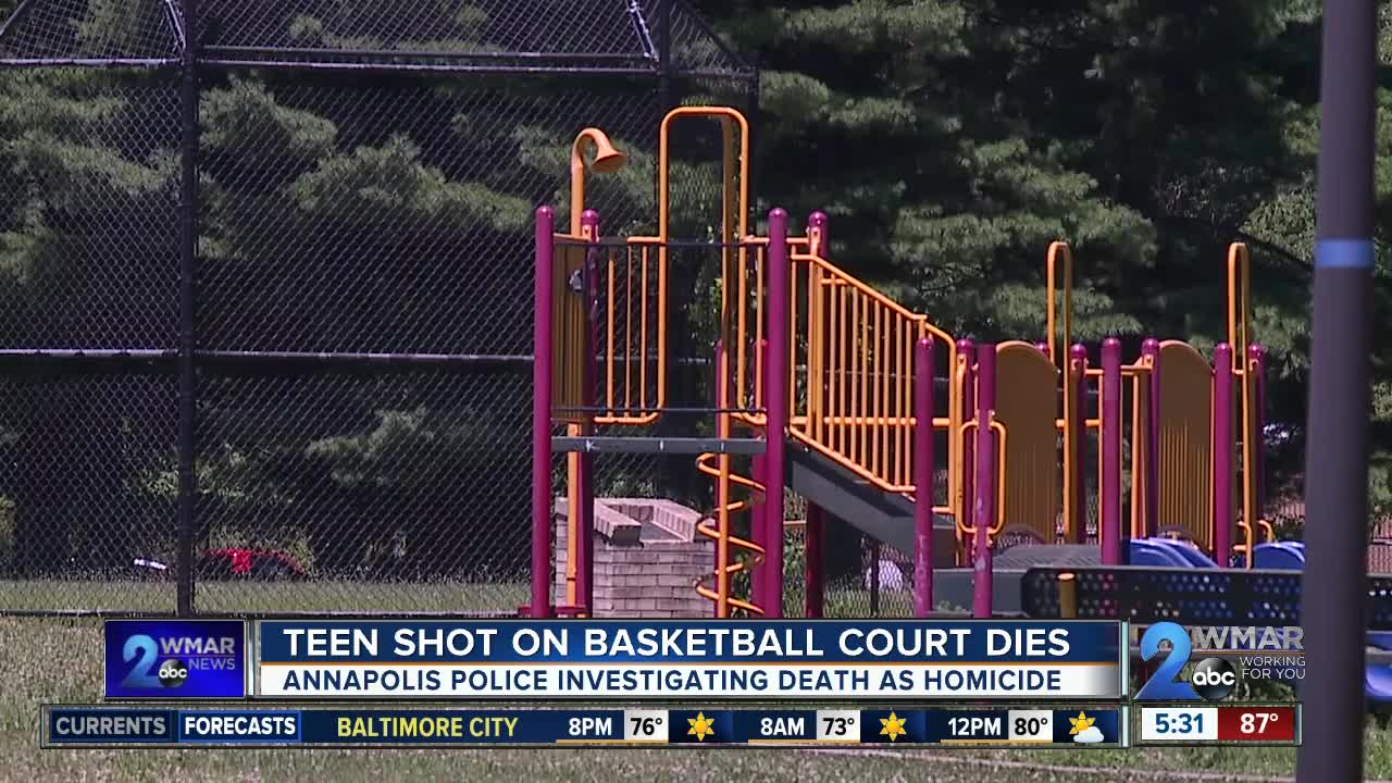 Annapolis Police investigating death of teenager as homicide