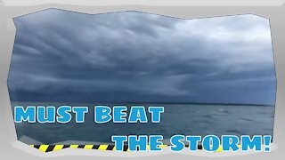 "Beating The Storm"- Sailing our new sailboat Home (Part 3 of 4) (Ep. 06)