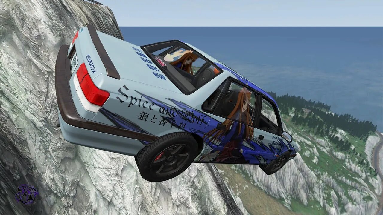 Cliff Drops & Falls #3 - BeamNG Drive Crashes