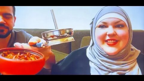 Foodie Beauty & Hubby Show Us How To Smoke Shisha OMG, She Looks Happier With A Stick In Her Mouth!